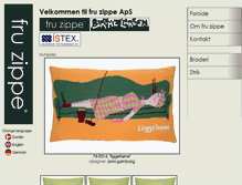 Tablet Screenshot of fruzippe.dk